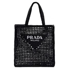 Prada Sacola tote de crochê