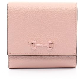 Portafoglio in pelle Gucci Horsebit