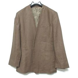 Autre Marque Giacca in lino senza colletto BEAUTY&YOUTH UNITED ARROWS