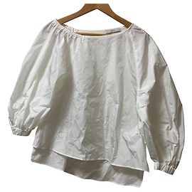 Autre Marque Asymmetrische Ballon-Bluse Alunc
