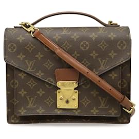 Borsa Louis Vuitton Monogram Monceau 28 Second