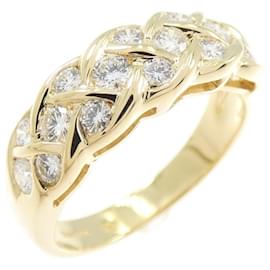 Tiffany 18K Yellow Gold Diamond Band Ring - Tiffany & Co