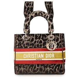 Borsa Christian Dior Lady D-Lite Medium in velluto