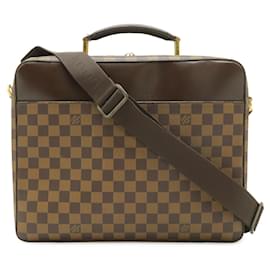 Borsa Louis Vuitton Damier Porte Ordina Tour Savanna