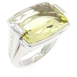 Bulgari Bvlgari Allegra Ring aus Weißgold und Quarz