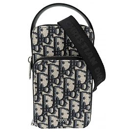 Borsa a tracolla micro pouch Oblique Rider da uomo Christian Dior