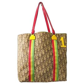 Christian Dior Borsa Tote Rasta Monogram