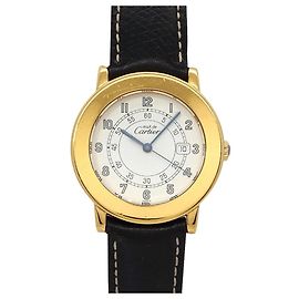 Orologio Cartier Must Ronde Vermeil LM W100844B da uomo
