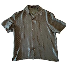 Camicia Louis Vuitton Monogram Fishnet