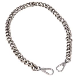 Céline Borsa CELINE Tracolla con Catena in metallo Argento CC Autentica 190204