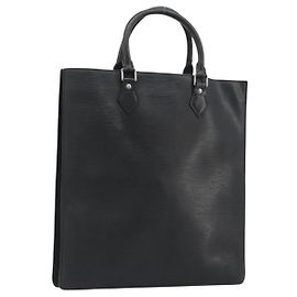 Borsa LOUIS VUITTON Epi Sac Plat Nera M59082 LV Auth 188561