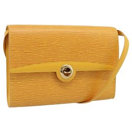 LOUIS VUITTON Epi Arsch Shoulder Bag Yellow M52579 LV Auth ep15019A