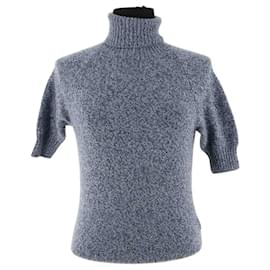 Loro Piana Kaschmirpullover Blau S