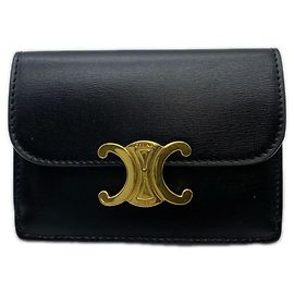 Céline Tarjetero Triomphe Flap Celine