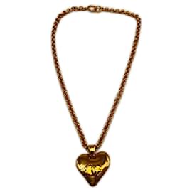 Collana Chanel Coco Mark Heart in Oro