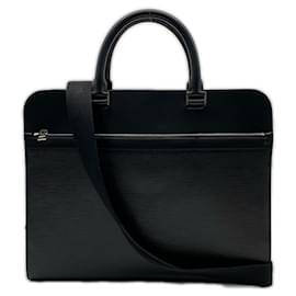 Borsa Business Louis Vuitton Epi Bassano MM Noir