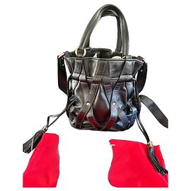 Lancel Elsa Borsa in Pelle Nera