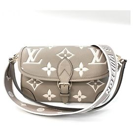 Louis Vuitton Diane Bicolor Empreinte Schultertasche