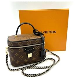 Louis Vuitton Monogram Reverse Vanity Chain Shoulder Bag