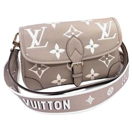 Borsa a Spalla Louis Vuitton Diane Bicolor Empreinte