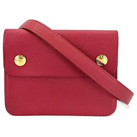 Hermès Marsupio vintage in pelle rossa Hermes