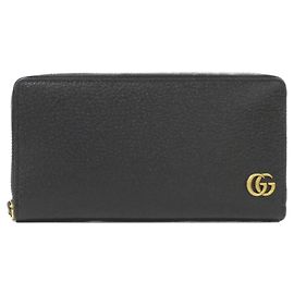 Portafoglio bi-fold in pelle Gucci GG Marmont