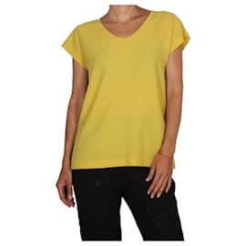 Diane von Furstenberg Top en crêpe jaune col V - Diane Von Furstenberg
