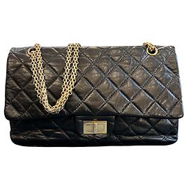 2011 Chanel Quilted Aged Calfskin Reissue 2.55 Double Flap 227
