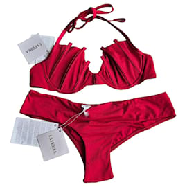 Conjunto Bikini Rojo La Perla