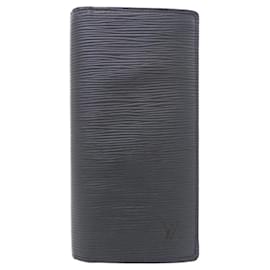 Louis Vuitton Epi + Monogram Eclipse Portefeuille Brazza M80788 Wallet