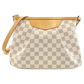 Borsa a Spalla Louis Vuitton Damier Azur Siracusa PM