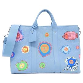 Tote Weekend Louis Vuitton in pelle Taurillon Monogram