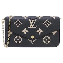 Louis Vuitton Pochette Felicie in Monogram Empreinte Bicolore