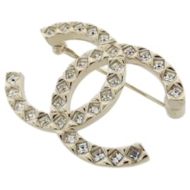 Spilla Chanel Clear e Gold