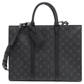 Borsa Louis Vuitton Monogram Eclipse Sac Plat Horizontal Zip