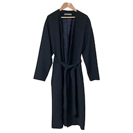 Abrigo sin cuello Theory luxe VERSA ELIZABETTA