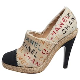 Espadrilles con tacco multicolore - taglia EU 36.5 - Chanel