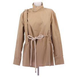 Céline Safari Jacke braun Baumwolle
