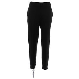 The Row Hose aus Wolle schwarz
