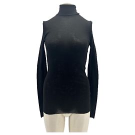 Autre Marque ARKET Schwarzer Rollkragenpullover aus Wolle