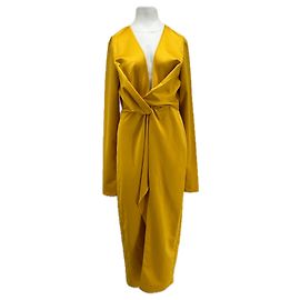 Autre Marque Robe TTYA jaune en polyester taille 38