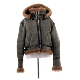 Chloé Lammfelljacke Braun
