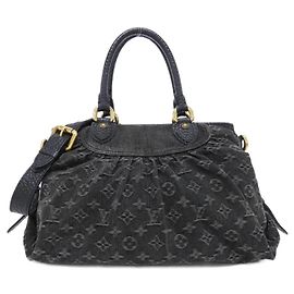 Borsa Louis Vuitton Monogram Denim Neo Cabby MM