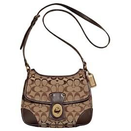 Borsa a Spalla Coach Signature Monogram