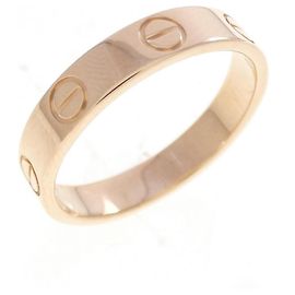 Anel Mini Love da Cartier em ouro rosa