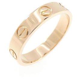 Anillo Mini Love de Cartier en oro rosa de 18K
