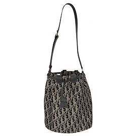 Borsa a tracolla con coulisse Trotter da donna Christian Dior