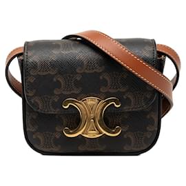 Borsa a tracolla mini Claude Triomphe Celine - Céline