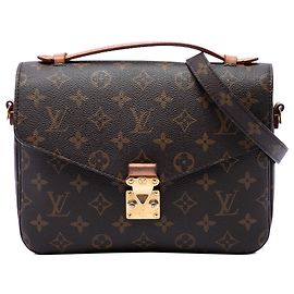 Louis Vuitton Marrone Monogram Pochette Metis