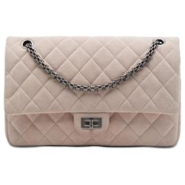 Chanel Rosa in Suede Trapuntato Reissue 2.55 Double Flap 226